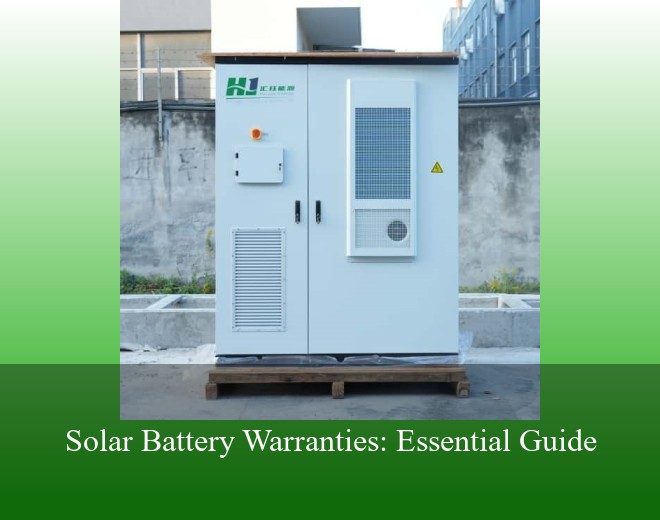 Solar Battery Warranties: Essential Guide